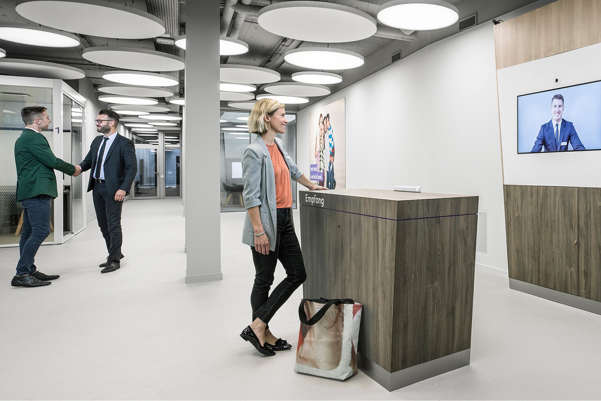 Filiale ibrida di Valiant Bank a Vevey, gestita da Unblu Branch