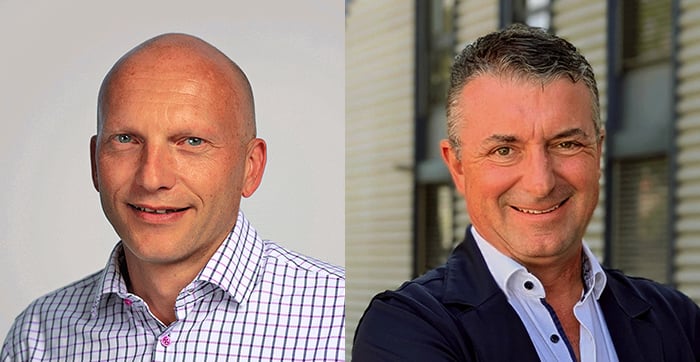 Photos of Dieter Lüscher (left) and Christian Kohli (right)