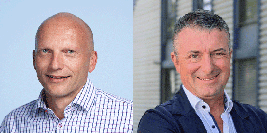 Ritratti di Dieter Lüscher e Christian Kohli