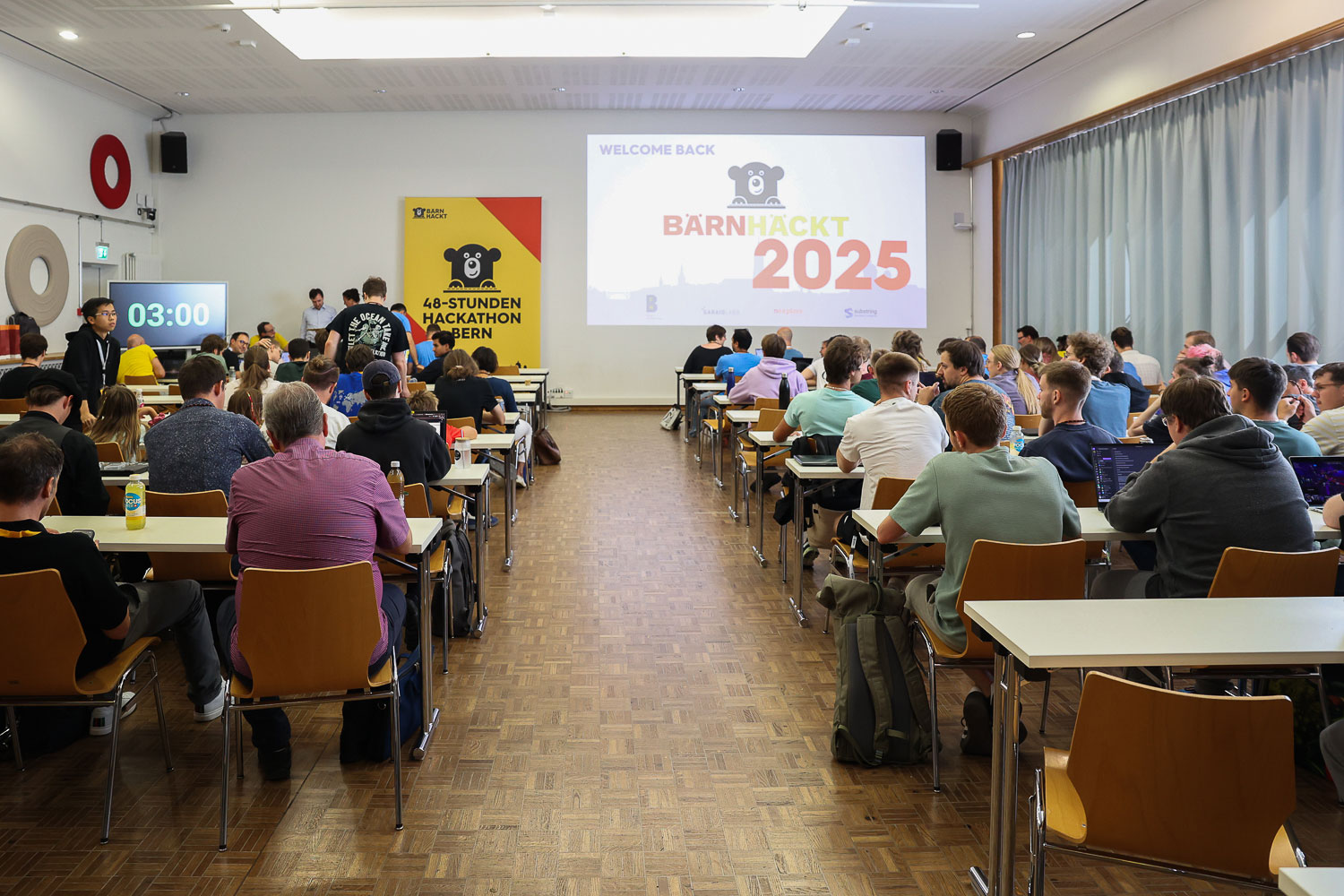 The BärnSaal 2025 packed with participants