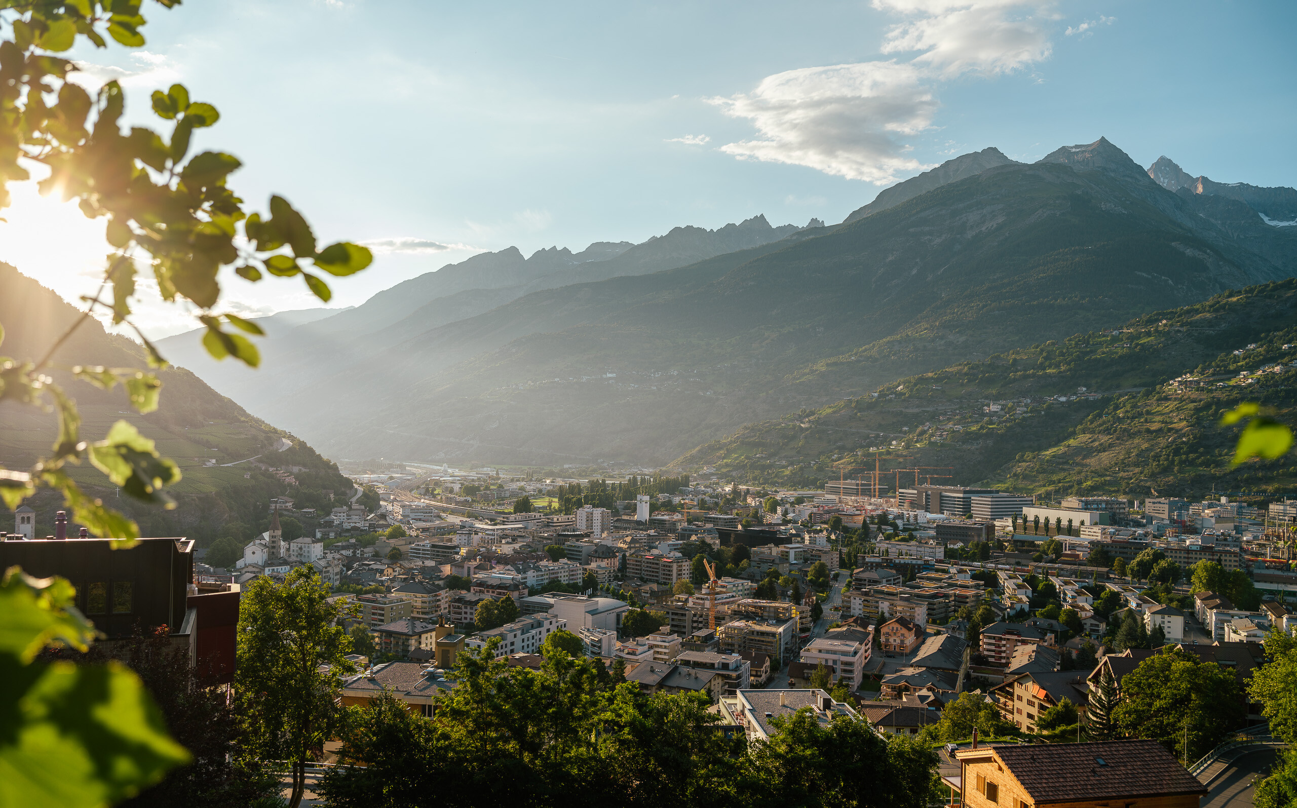 In dialogo con Andreas Seitz, impiegato comunale di Visp